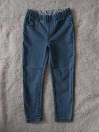 KUNIBOO spodnie jegginsy r. 104 rurki legginsy jeansowe