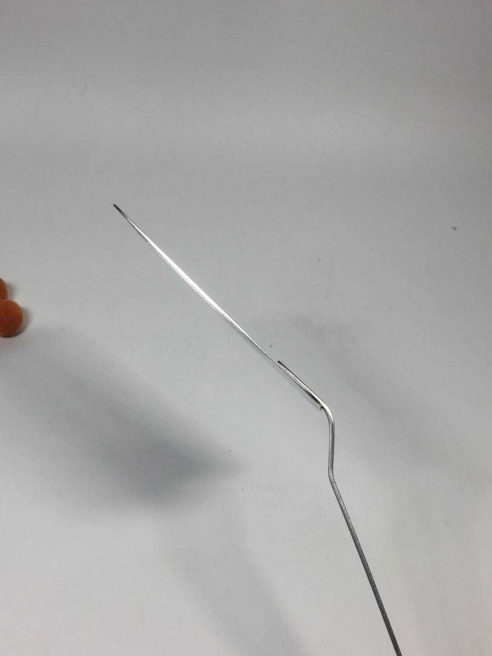 Лопатка кухонная с прорезями пластиковая ручка нержавеющая сталь