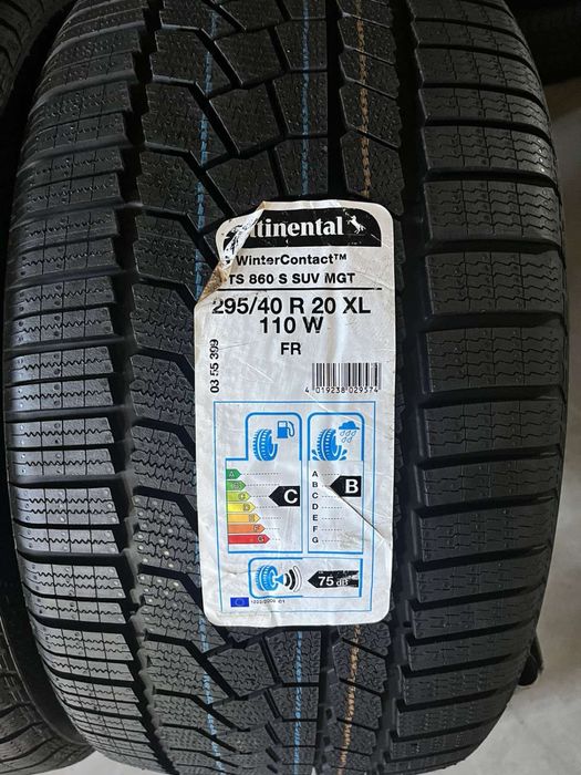 295/40/20+265/45/20 R20 Continental WinterContact TS860S 4шт новые