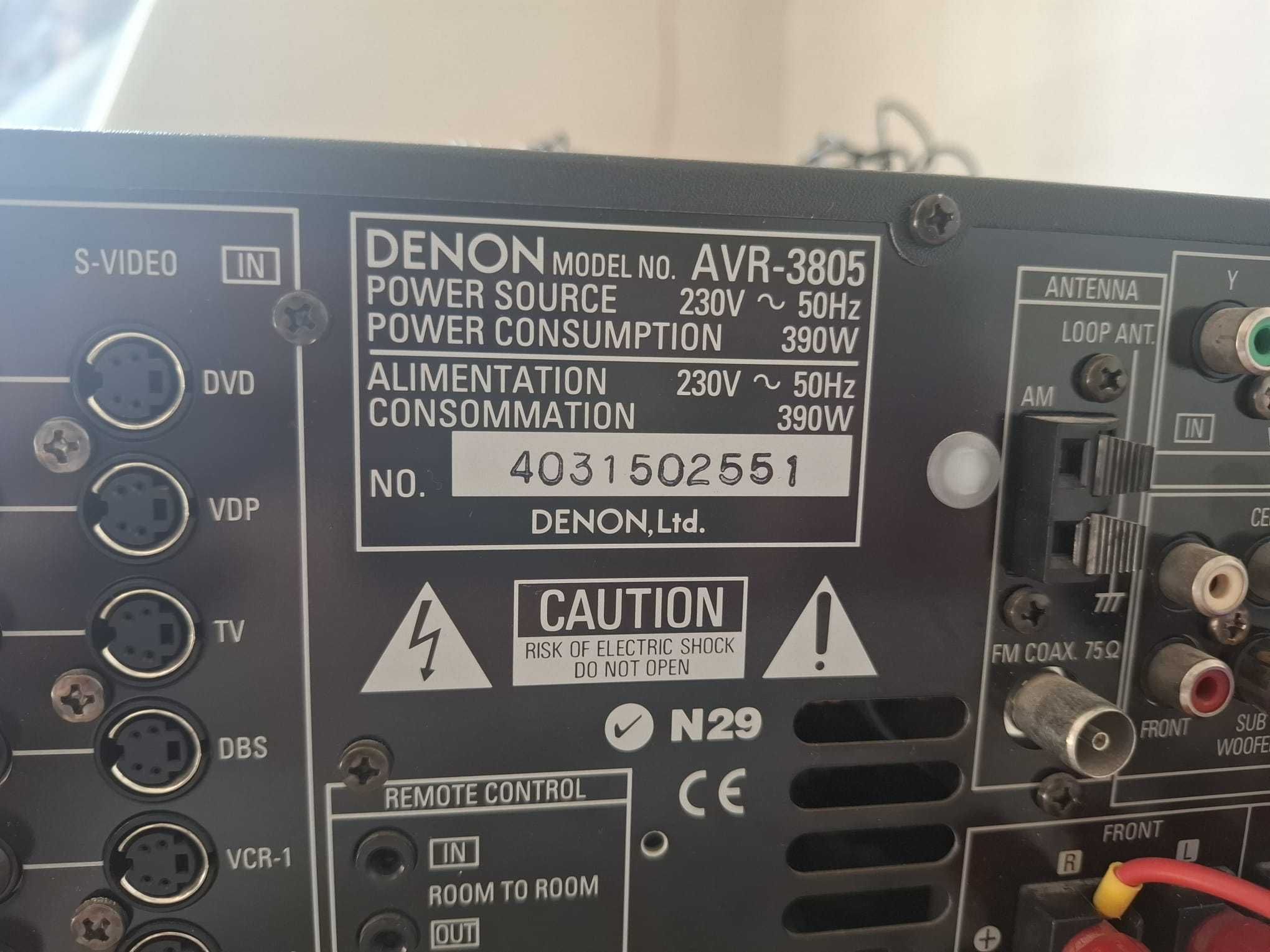 Amplituner Denon AVR3805 7.1