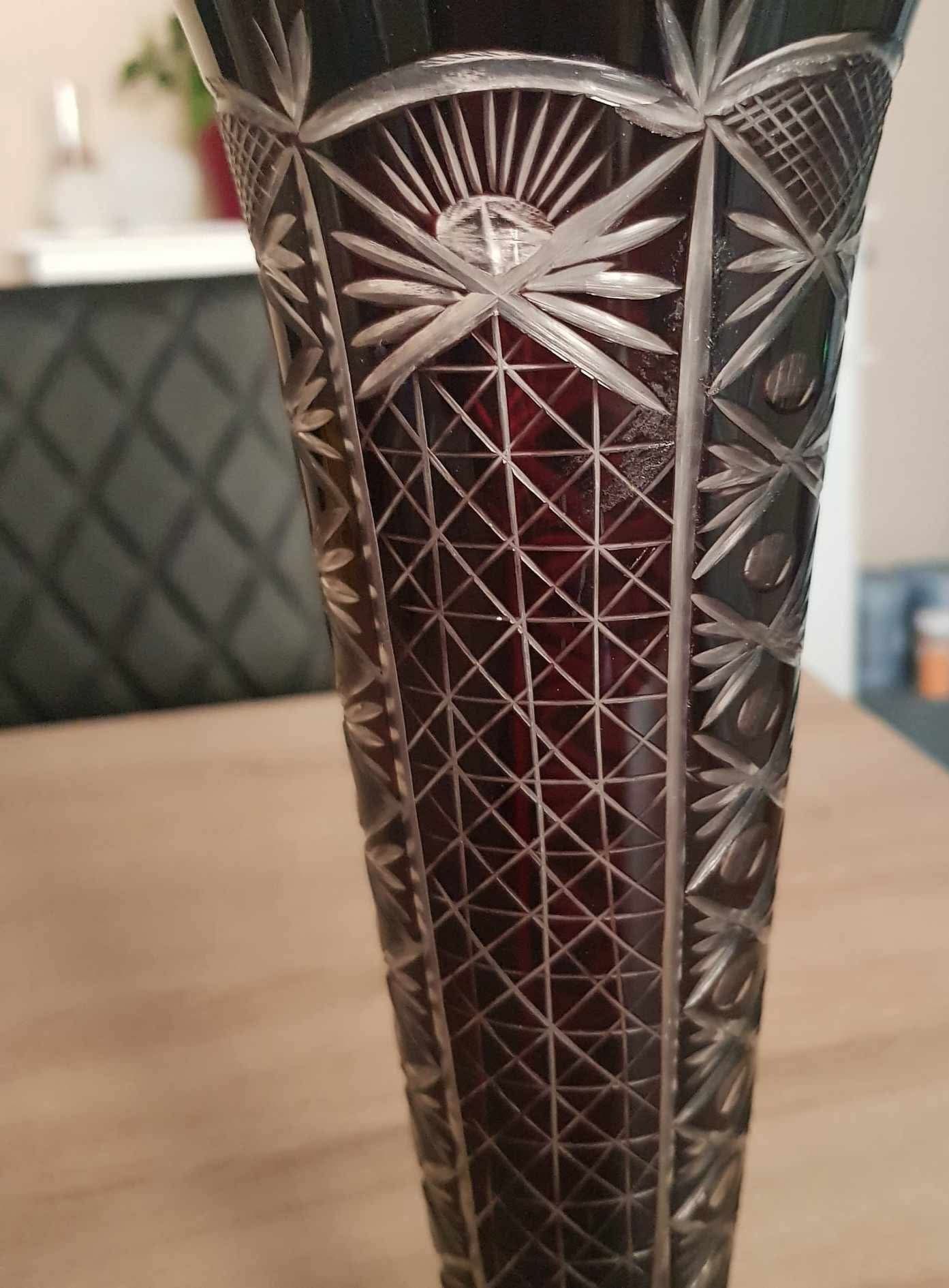 Remery kryształowy wazon