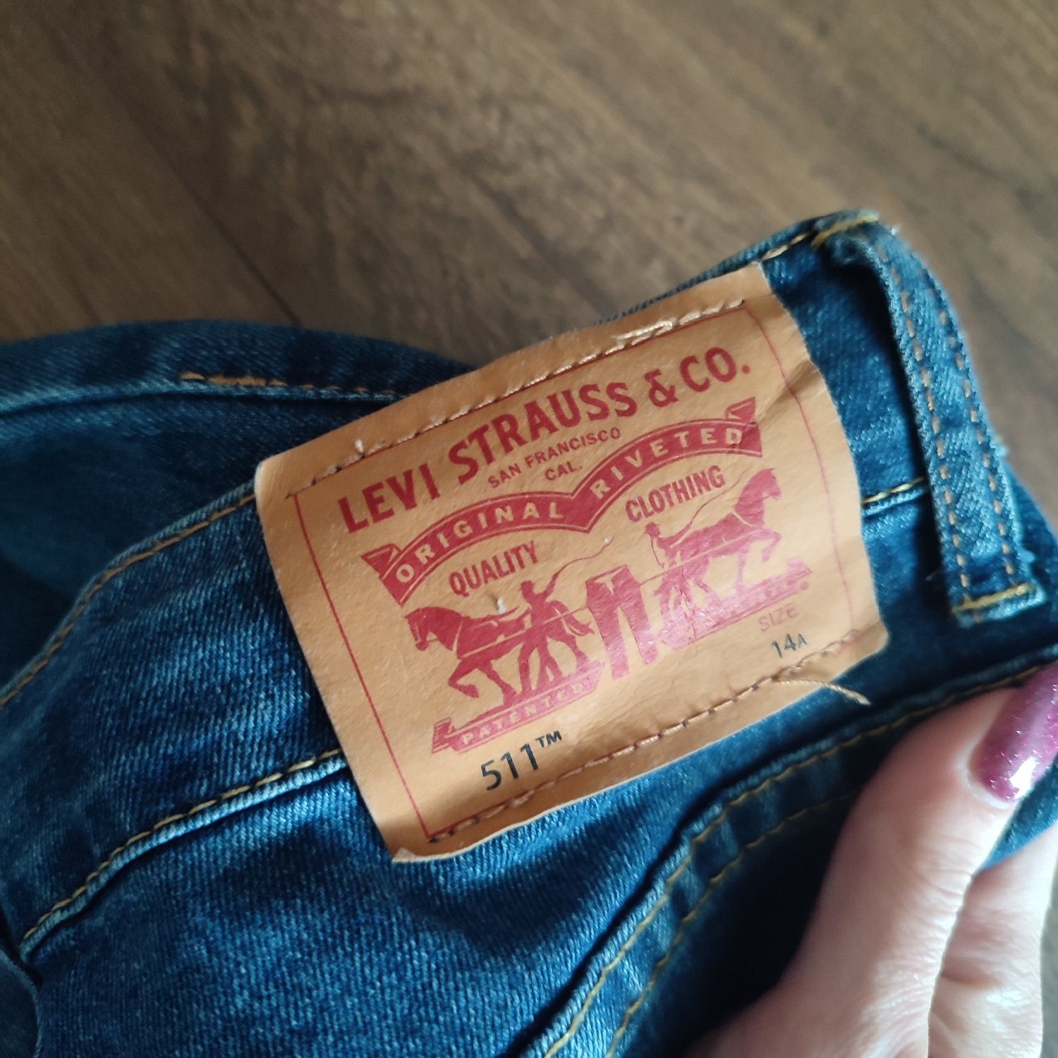 Levi's 511 Slim rozmiar S