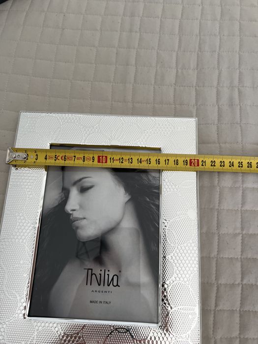 Ramka na zdjecia srebrna do zdjecia 13x18