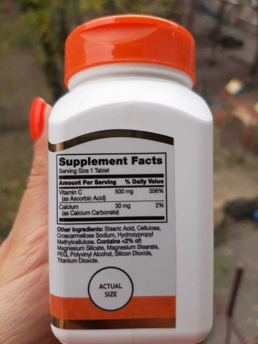 Витамин Ц С500 С1000 21st Century, vitamin C 500 1000, вітамін С