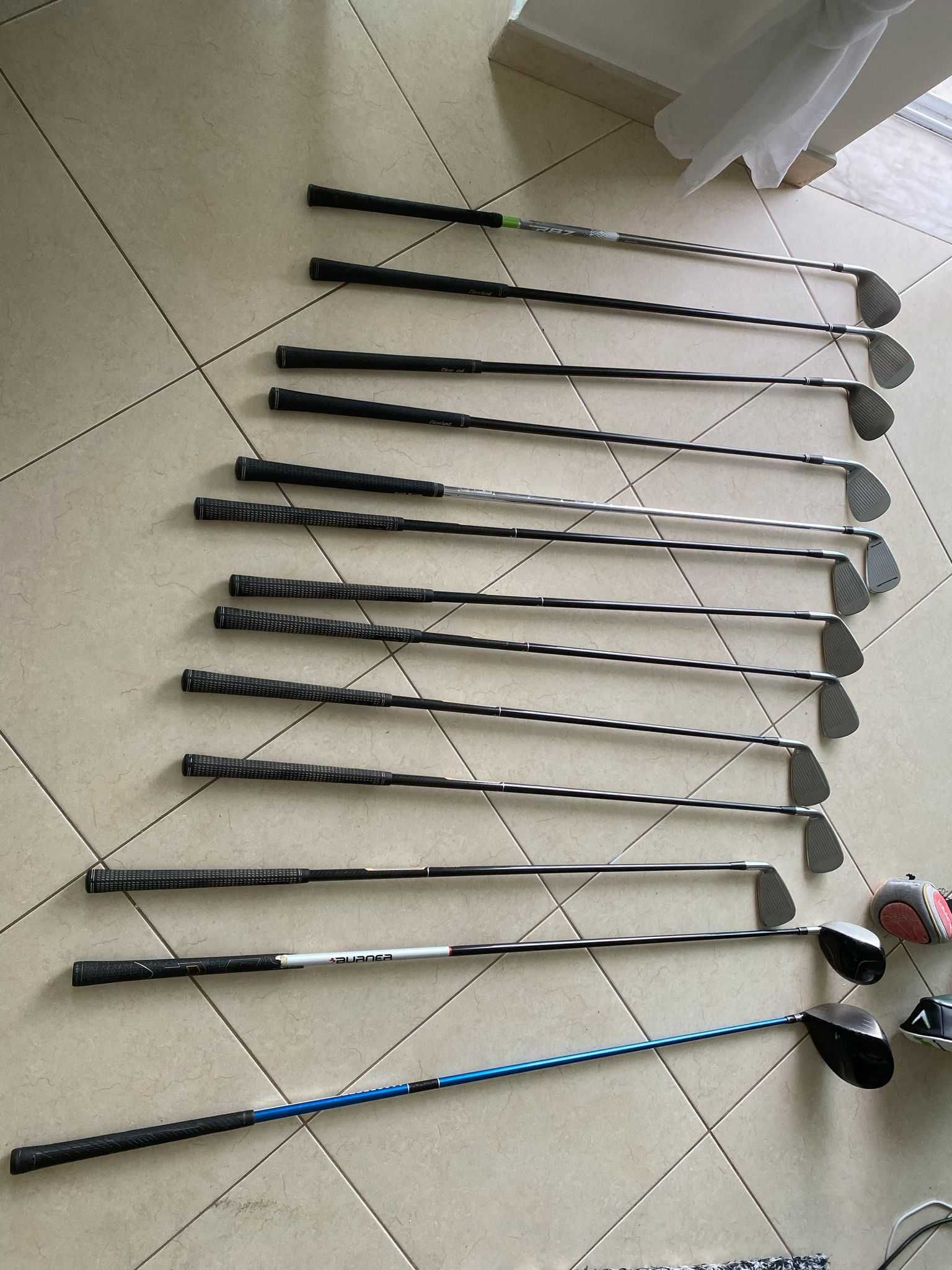 Saco de Golf e 13 tacos
