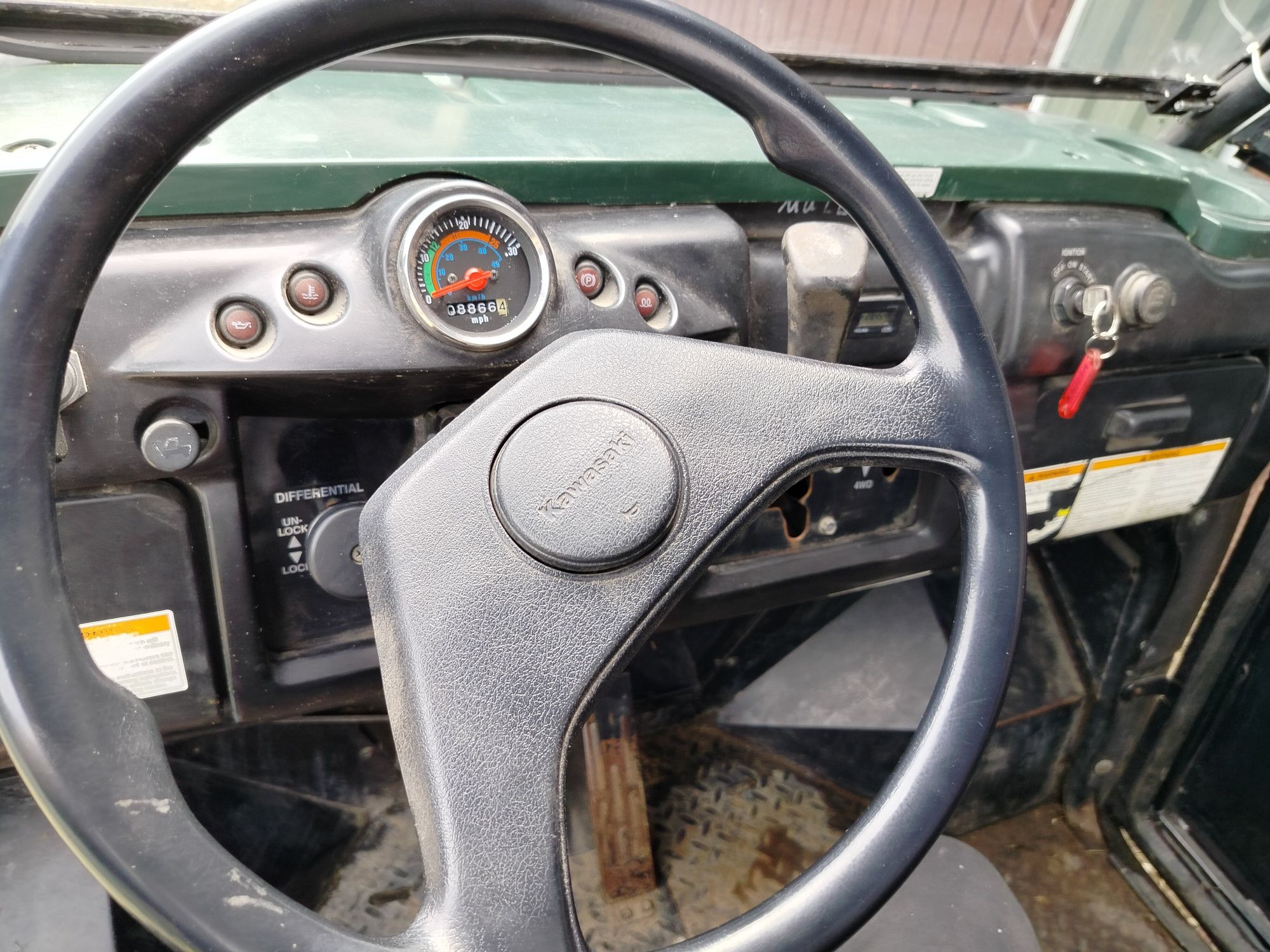 Kawasaki Mule 4x4 – pojazd użytkowy terenowy