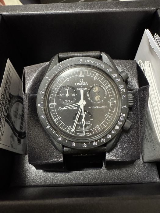 Omega swatch mission to the moon snoopy ОРИГИНАЛ