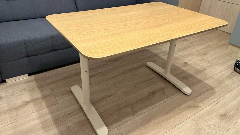 Biurko Ikea Bekant 120x80 regulowane