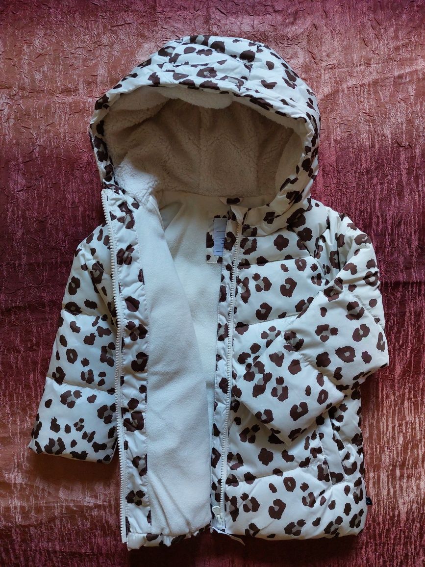 Нова дитяча зимова куртка пуховик GAP 18-24 міс 79-90 см Оригінал тепл