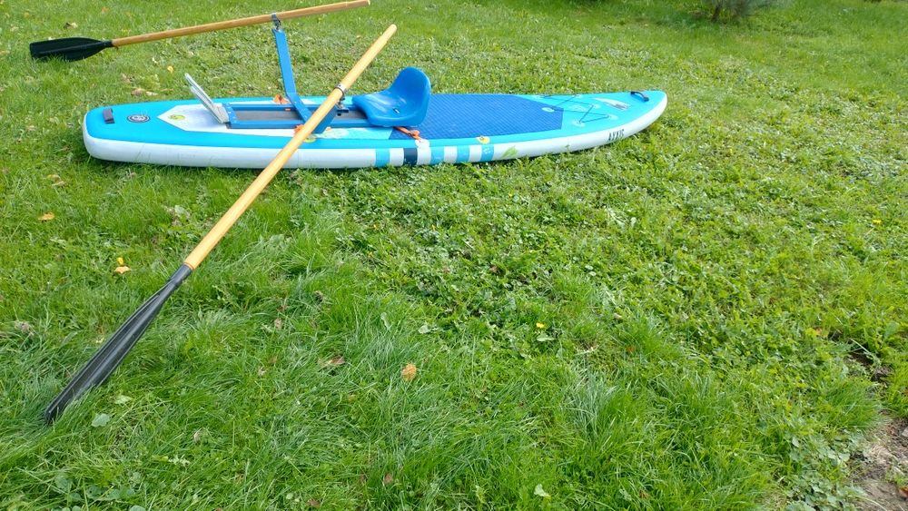 SUP + zestaw do wiosłowania