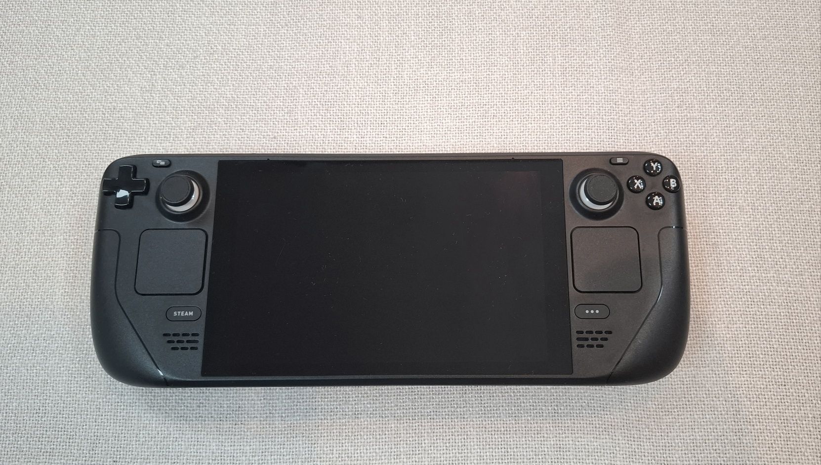 Steam Deck 256gb LCD z kartą SD i przejściówką.