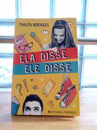 Livro Ela Disse Ele Disse NOVO, Nunca Lido