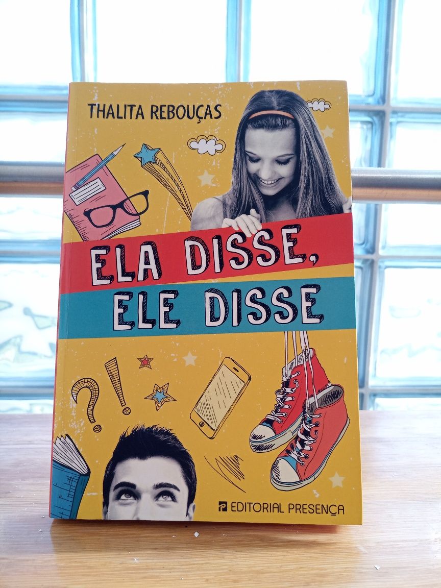 Livro Ela Disse Ele Disse NOVO, Nunca Lido