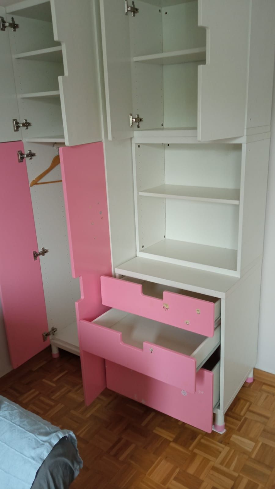 Szafa dziecięca - zestaw IKEA Stuva
