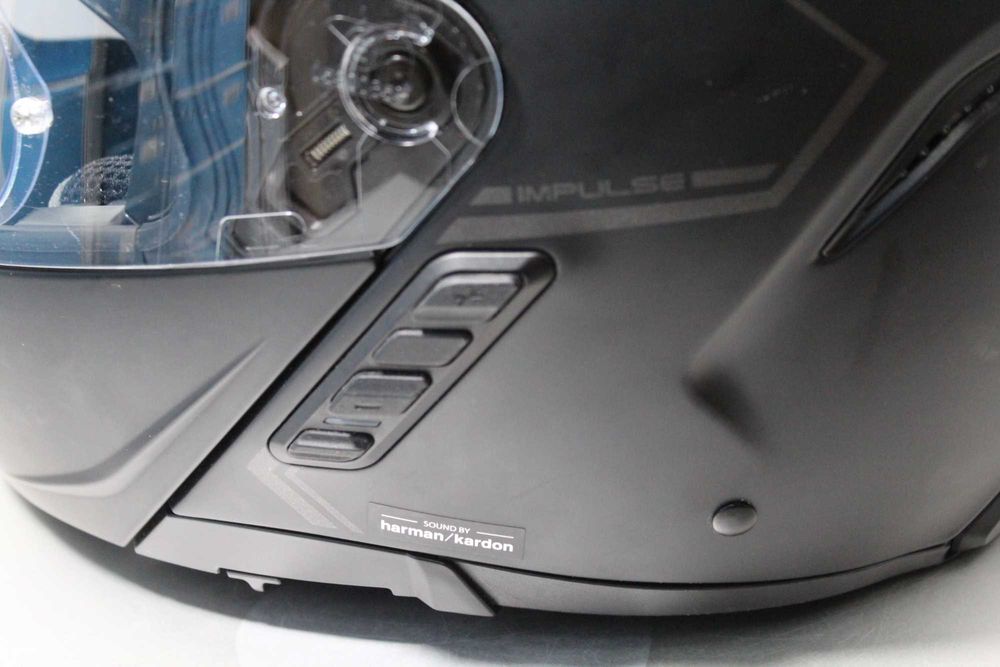 Шолом для мотоцикла SENA IMPULSE SP87 Bluetooth L-58-59см ЧОРНИЙ