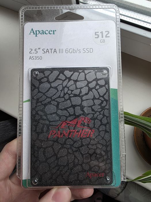 SSD диск Apacer AS350 Panther 512GB 2.5"