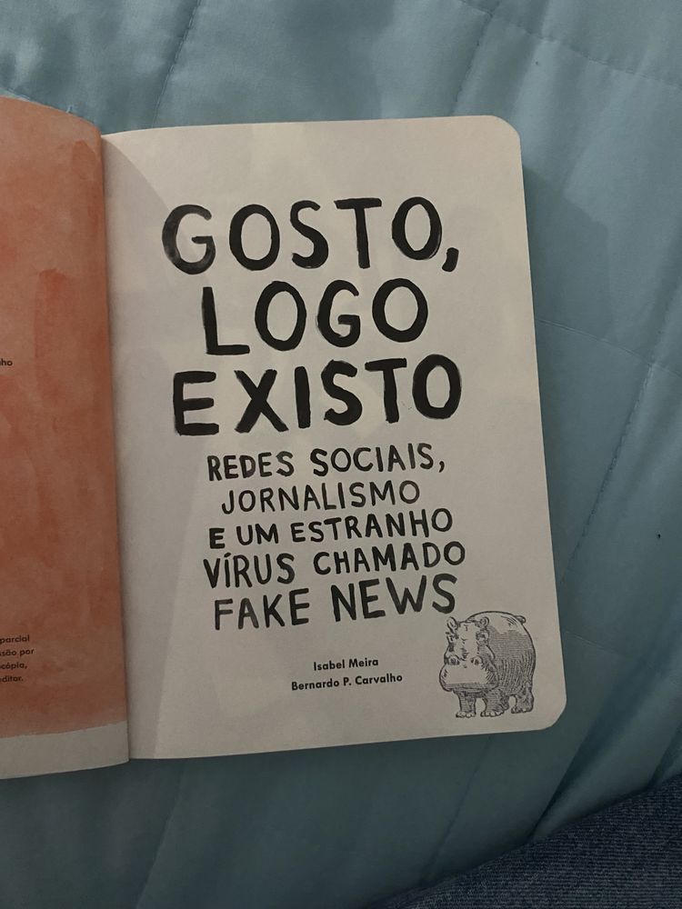 Vendo livro “ Gosto logo existo”