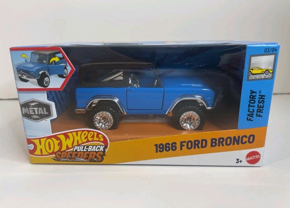 1966 Ford Bronco Pull-Back Speeders