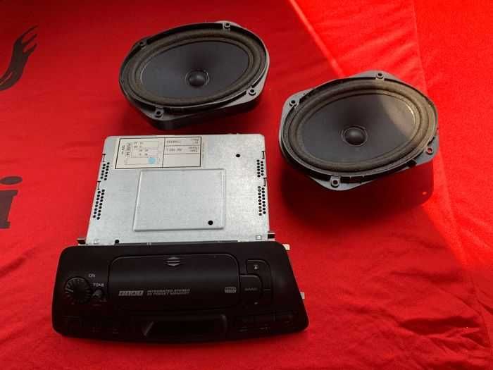 Rádio Auto Grundig vintage original para Fiat Bravo e Brava - 1995