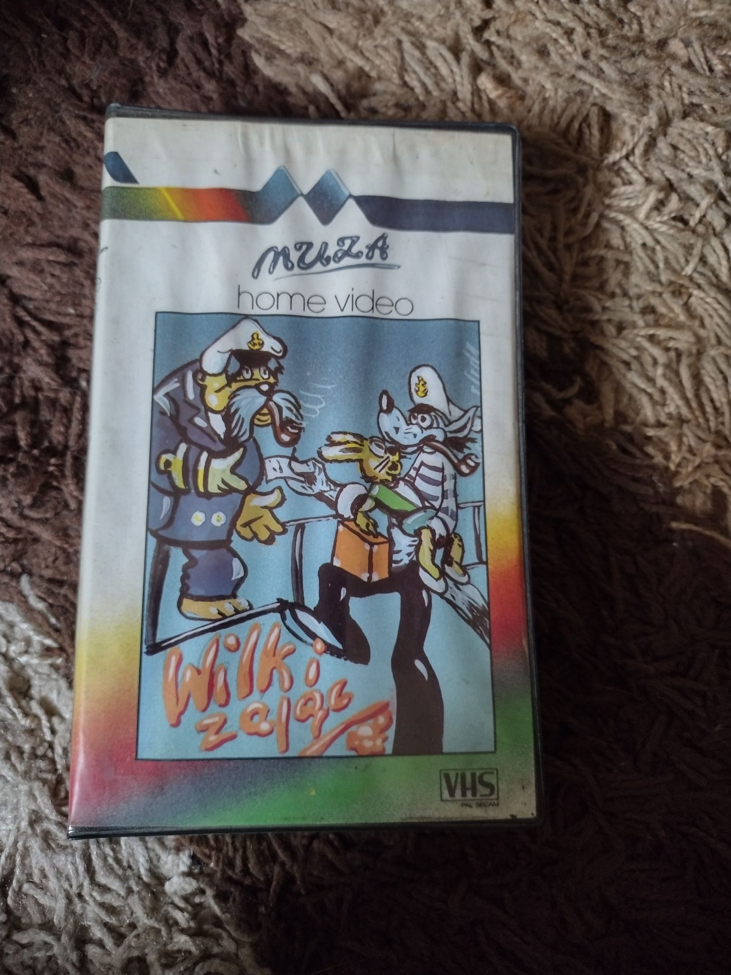 Kaseta VHS Video Bajki Wilk i Zając