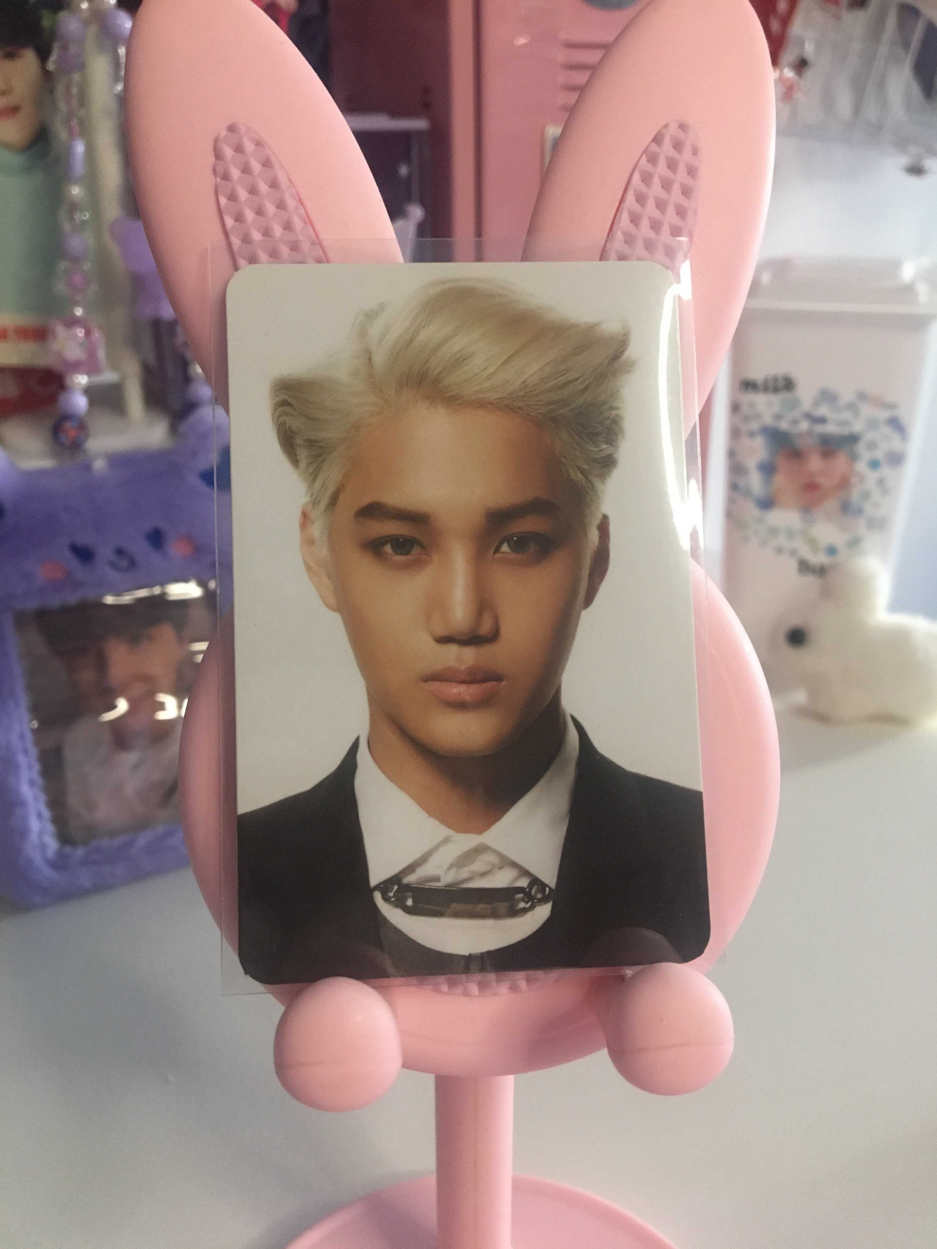 kpop photocard | exo kai overdose