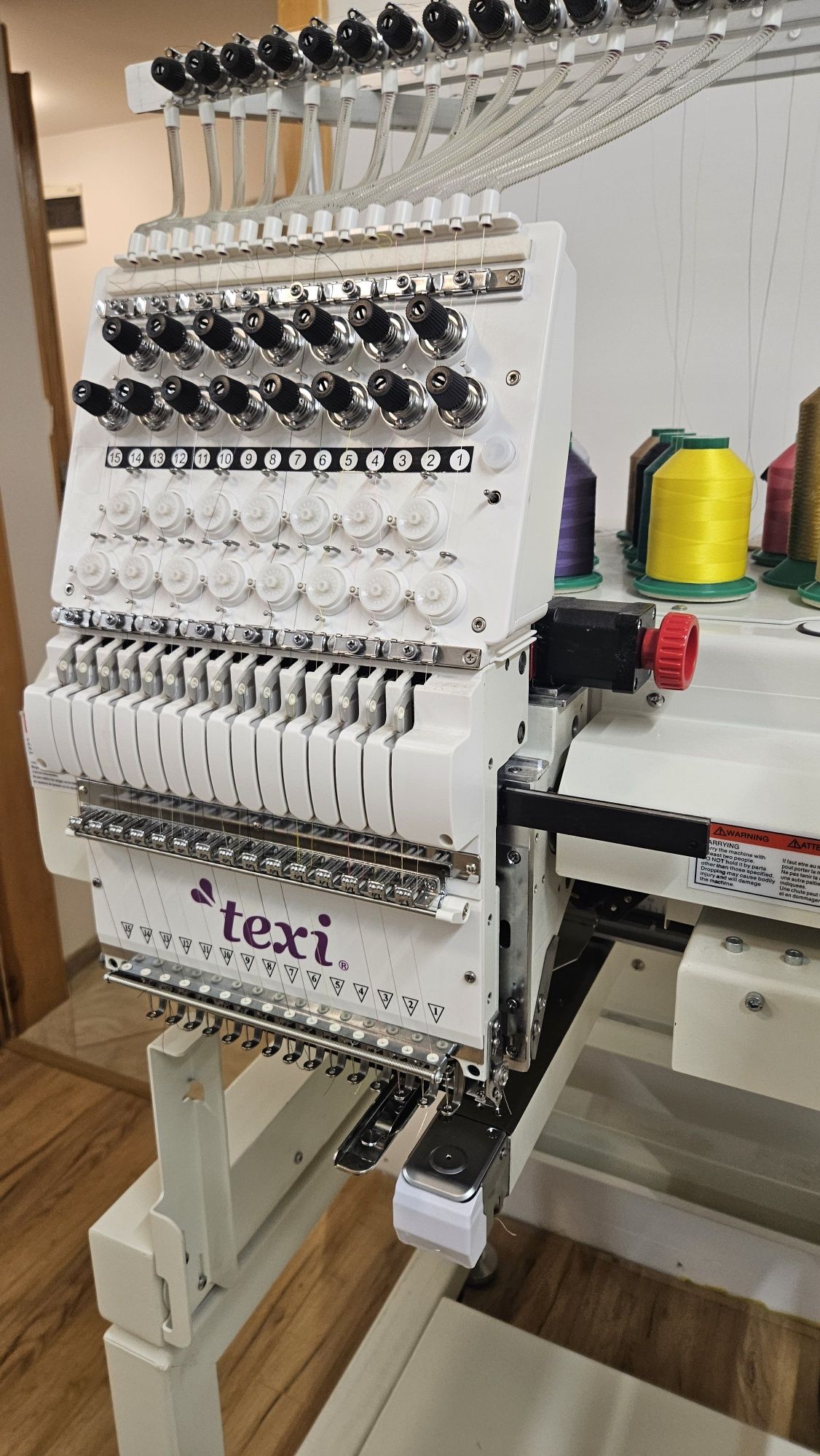 Hafciarka Texi 1501 TS premium - 15 igłowa