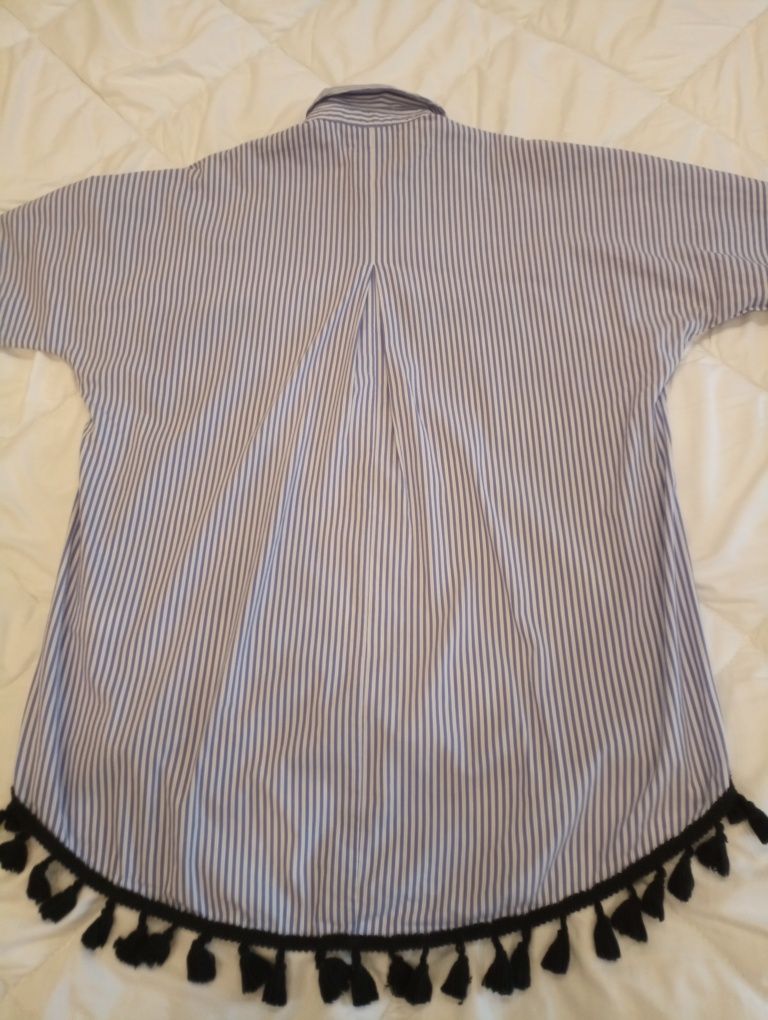Женская фирменная рубашка-туника,р. 50-52