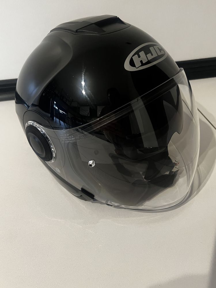 Kask otwarty HJC I40 Metal Black S