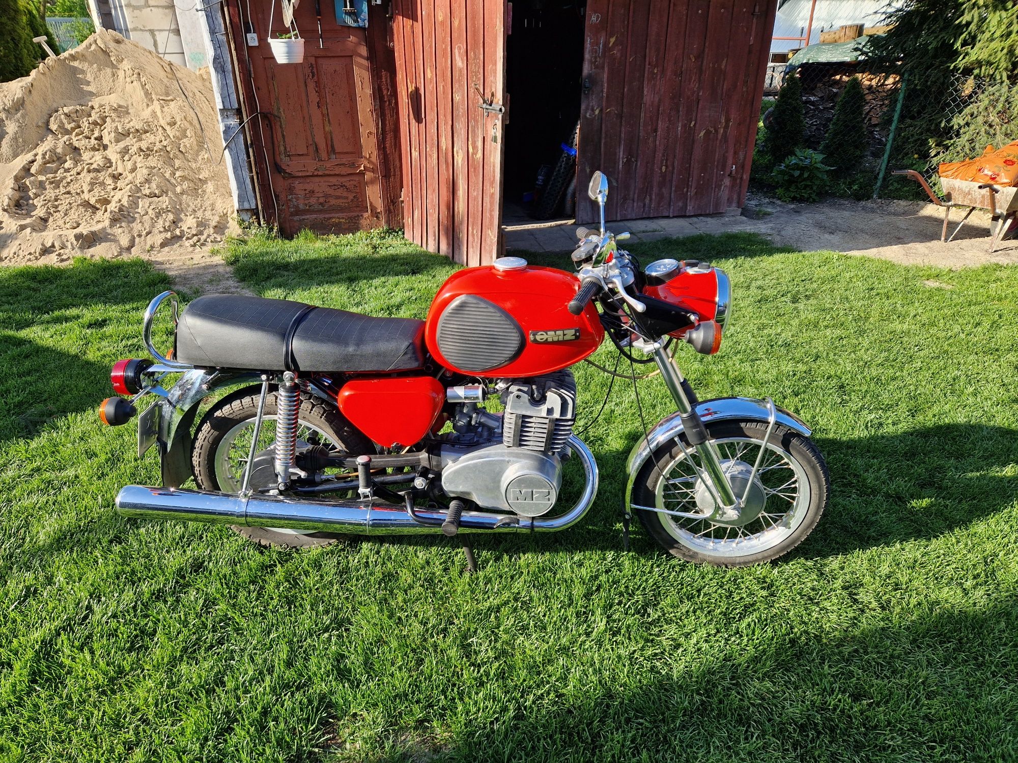 Motocykl MZ 250 TS