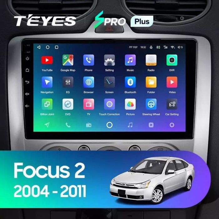 Штатнаz магнітола TEYES SPRO Plus Ford Focus 2 Mk 2 2004 - 2011