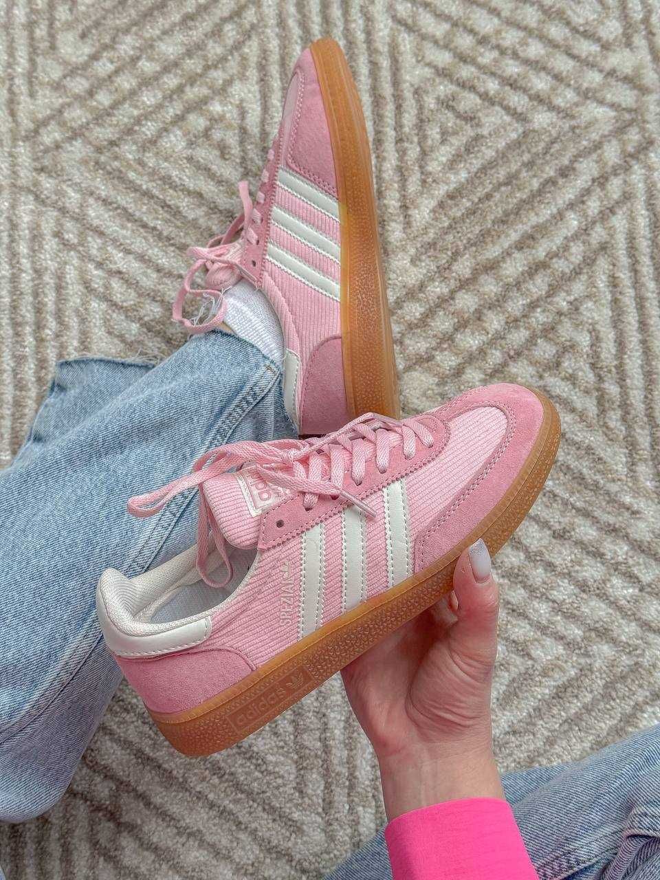 39р 40р Кросівки Adidas Spezial Shadow Pink рожеві замша