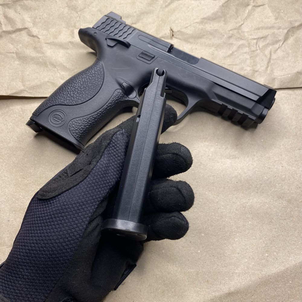 Іграшковий металевий пістолет для розваг Smith Wesson Galaxy G51
