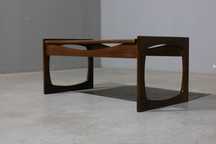 Mesa de centro nórdica em teca | Mid-Century Modern