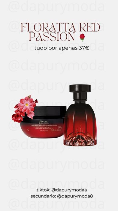Creme e Perfume Floratta