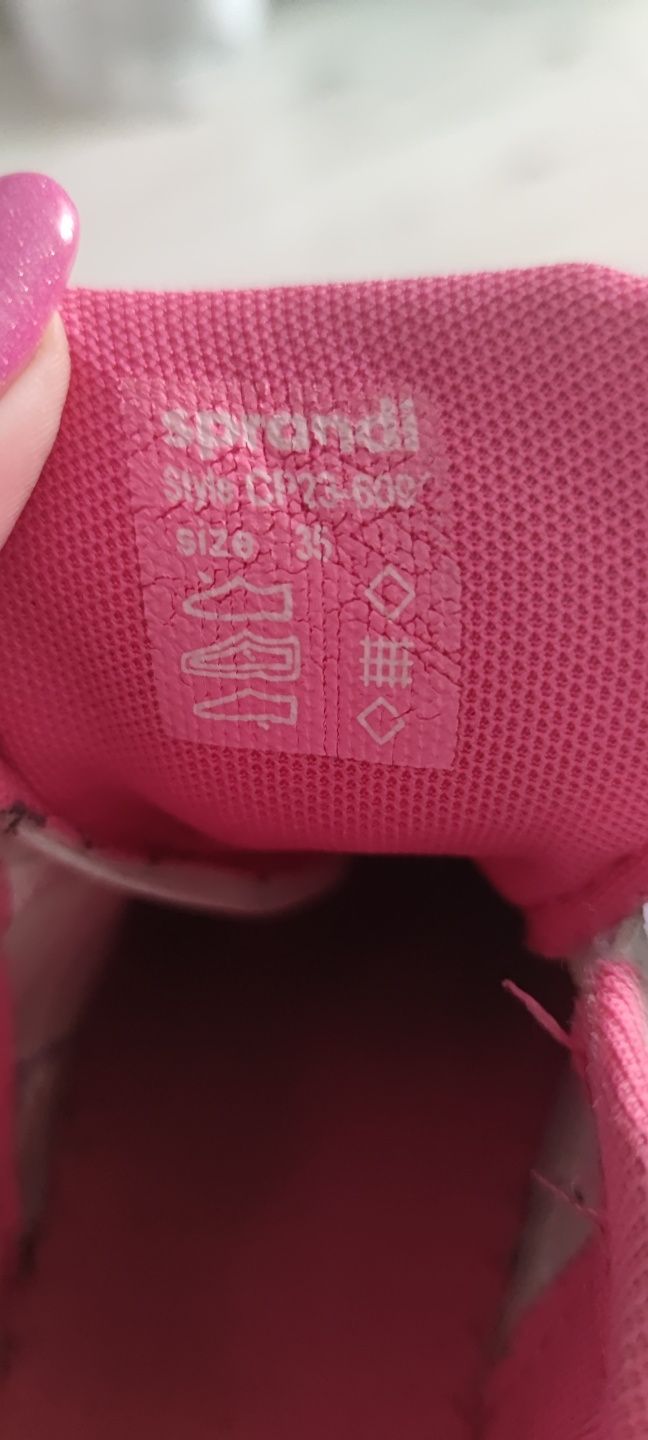 Buty dla dziewczynki rozmiar 35