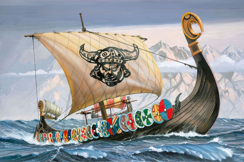 Model do sklejania STATEK 1/50 Revell 05403 VIKING SHIP