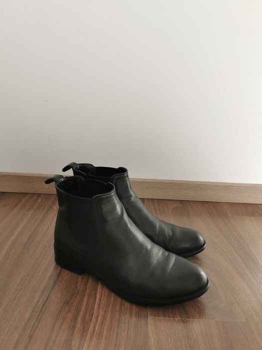 Skórzane botki Gino Rossi