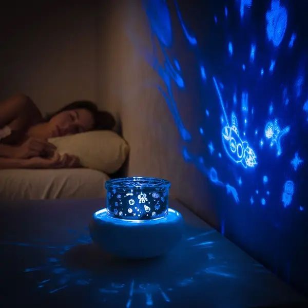 Проектор світильник зоряного неба дитячий нічник LED "Грибок"