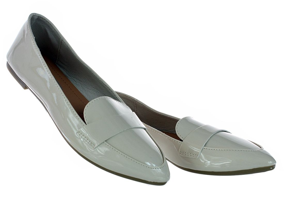 Rozmiar: 37 Baleriny Mokasyny Lakierki Eleganckie Buty Damskie 6357