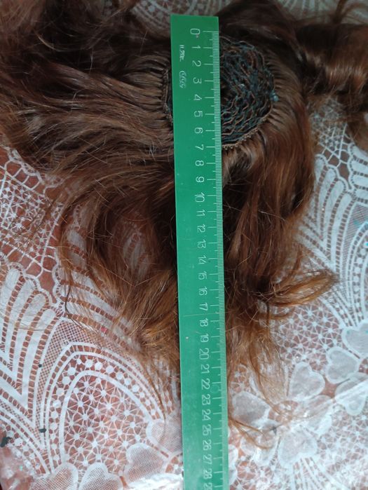 Шиньон из натуральных волос