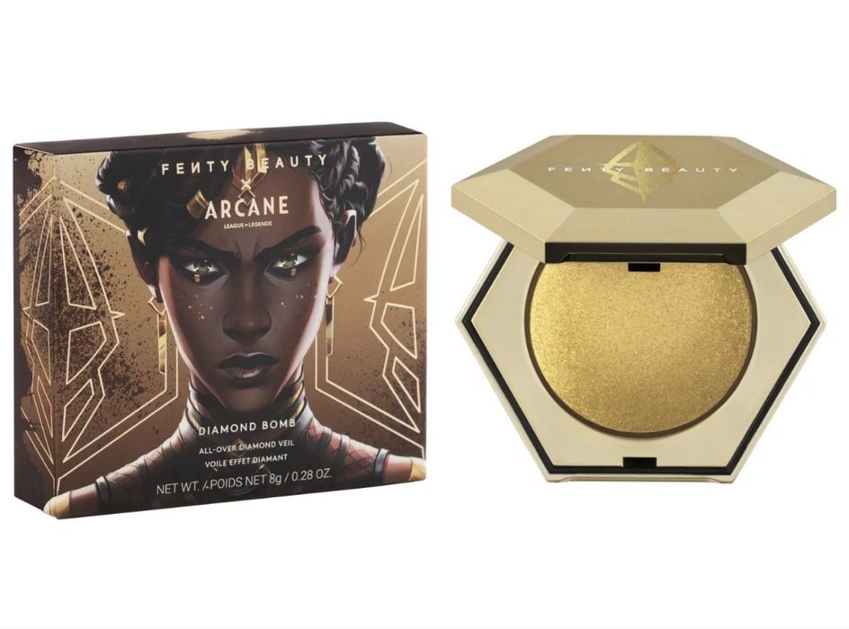 Diamond Bomb Fenty Beauty Arcane Golden Rulr