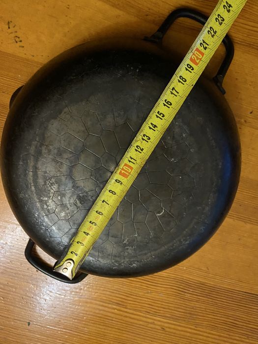 Сковорода сотейник углеродка кованная