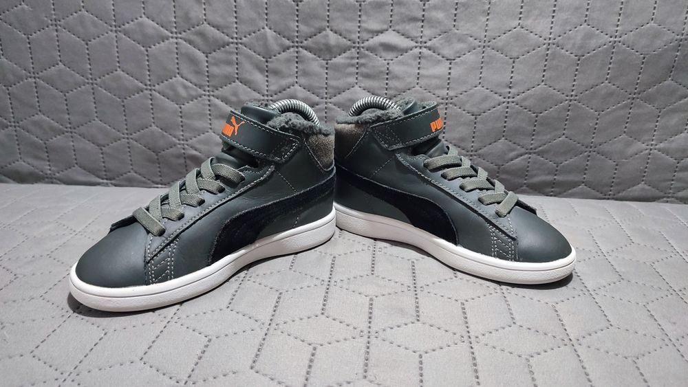 Зимові кросівки хайтопи PUMA Smash V2 Mid, 29 р., 17,5-18,5 см