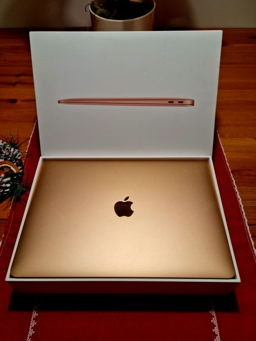 MacBook Air M1 16/512 GB złoty 2020r + DOPŁACĘ