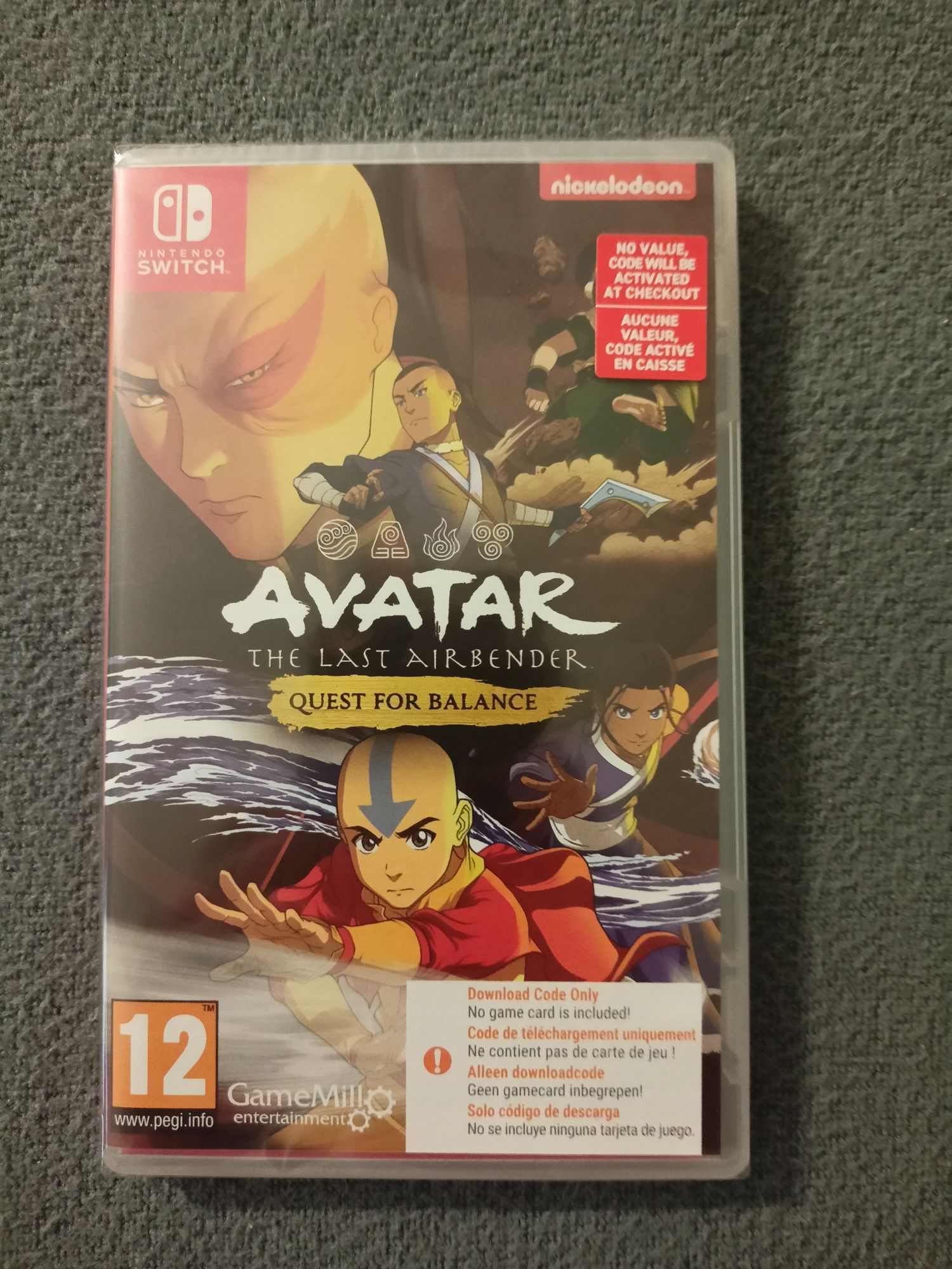 Avatar The Last Airbender Nintendo Switch