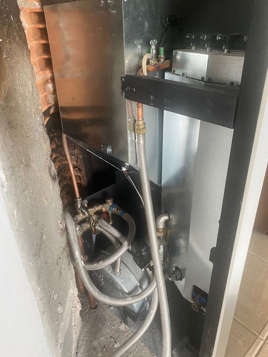 Recuperador a pellets Solzaima de Aquecimento Central modelo Atlanti