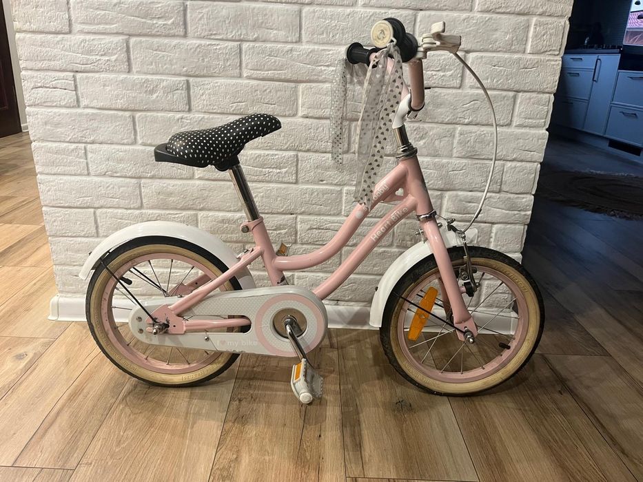 Rower dziecięcy dla dziewczynki koła 14"