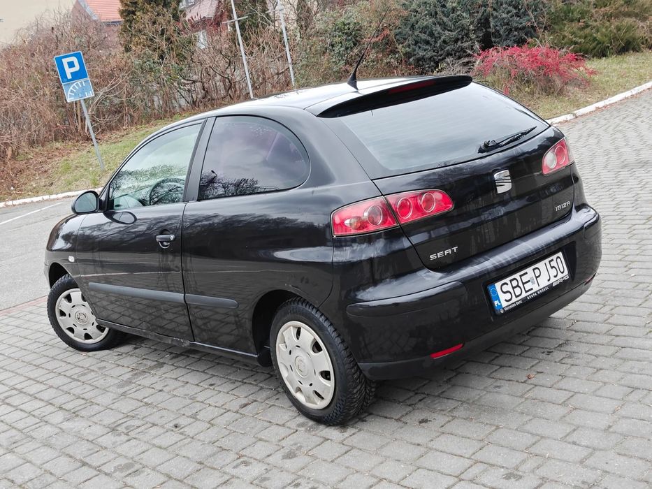 Seat Ibiza III 1.4i 16V 75KM * KLIMA * Czarny * 3 Drzwi * Opony Zimowe * Okazja