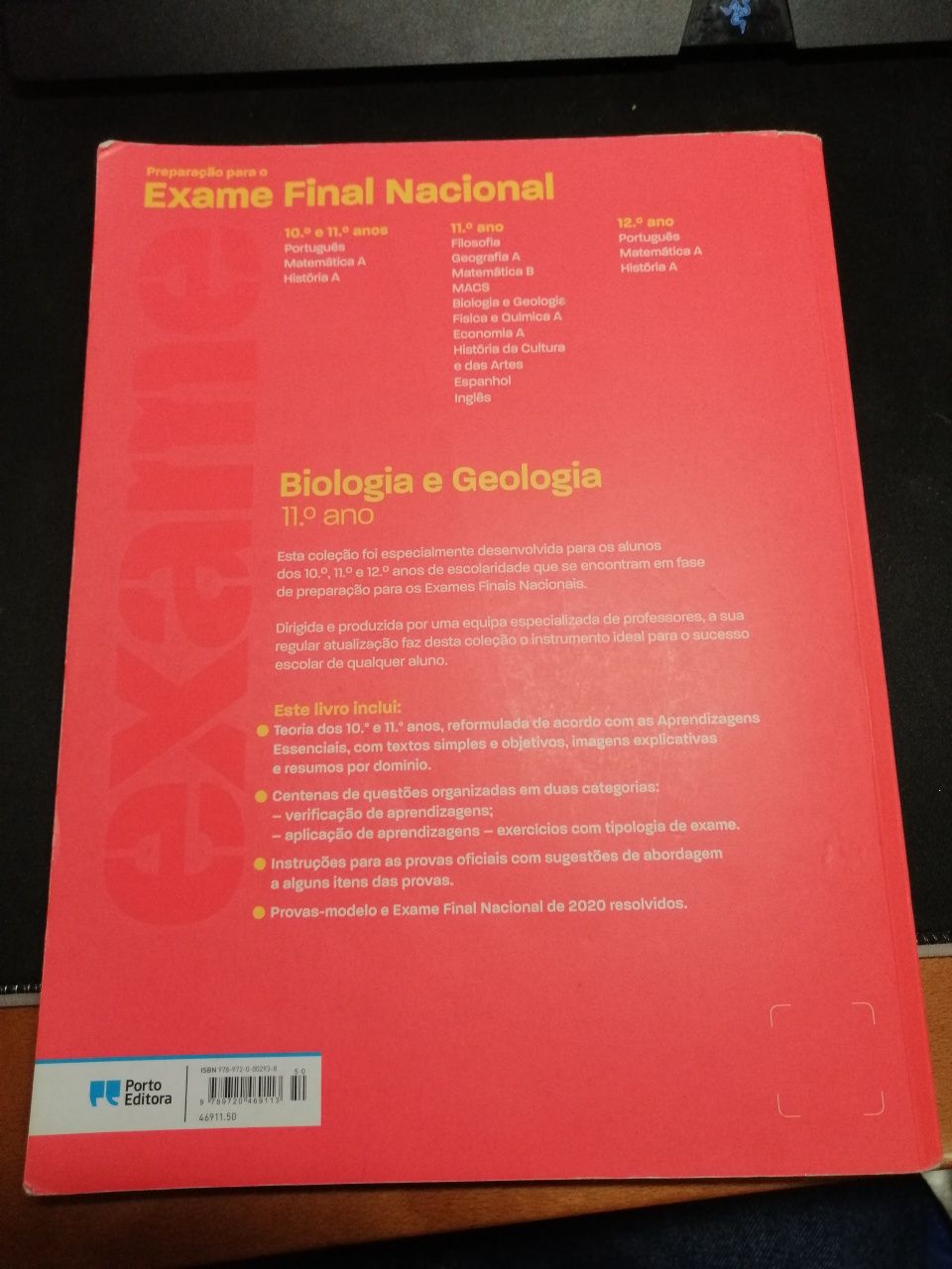 Livro Preparação Exame Biologia e Geologia 2021