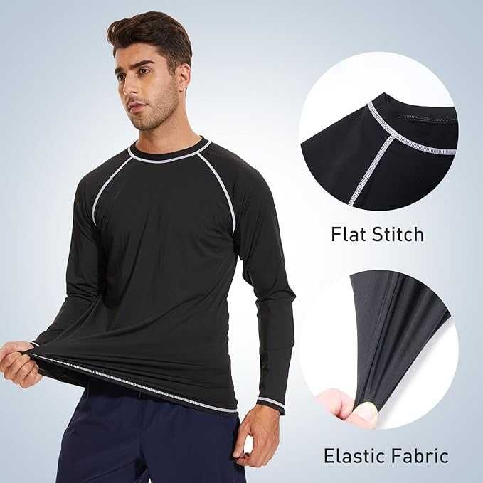 Arcweg Męska koszulka Rashguard z długim rękawem 2xXL